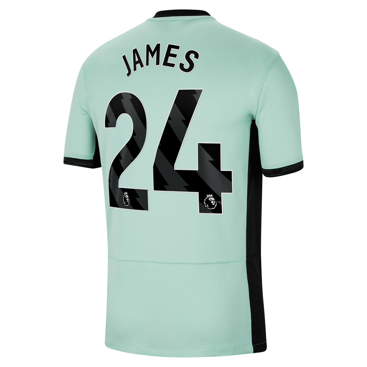 Chelsea Third Stadium Shirt 2023-24 with James 24 printing - Kit Captain