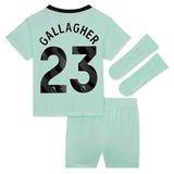 Chelsea Third Stadium Kit 2023-24 - Infants with Gallagher 23 printing - Kit Captain