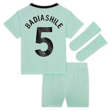 Chelsea Third Stadium Kit 2023-24 - Infants with Badiashile 5 printing - Kit Captain