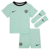 Chelsea Third Stadium Kit 2023-24 - Infants with Broja 19 printing - Kit Captain