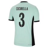 Chelsea Cup Third Vapor Match Shirt 2023-24 with Cucurella 3 printing - Kit Captain