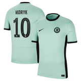 Chelsea Cup Third Stadium Shirt 2023-24 with Mudryk 10 printing - Kit Captain