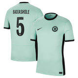 Chelsea Cup Third Stadium Shirt 2023-24 with Badiashile 5 printing - Kit Captain