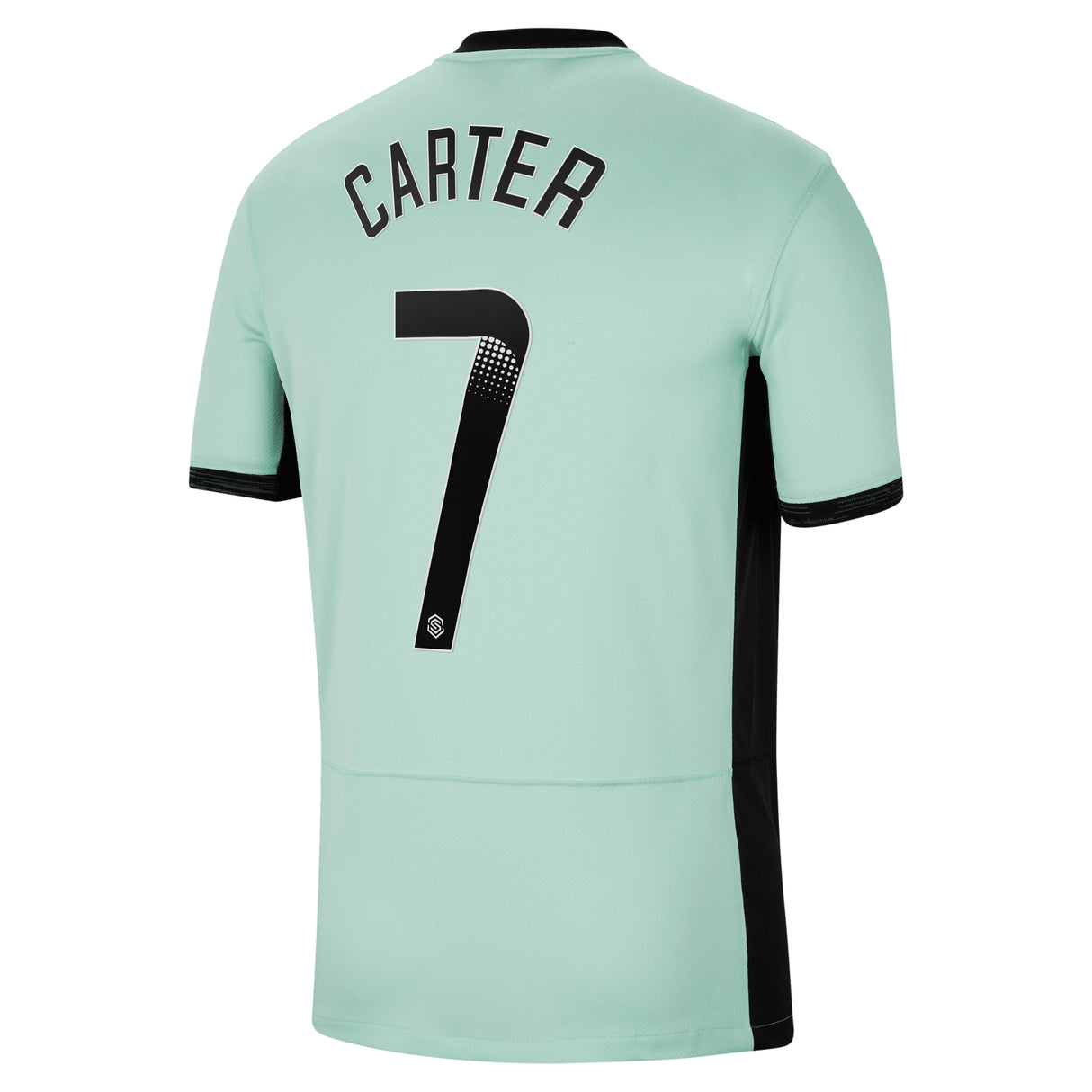 Chelsea WSL Third Stadium Shirt 2023-24 with Carter 7 printing - Kit Captain