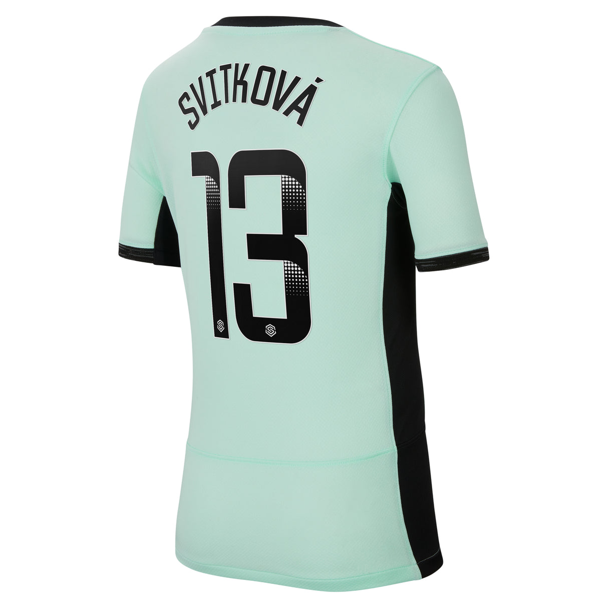 Chelsea WSL Third Stadium Shirt 2023-24 - Kids with Svitková 13 printing - Kit Captain