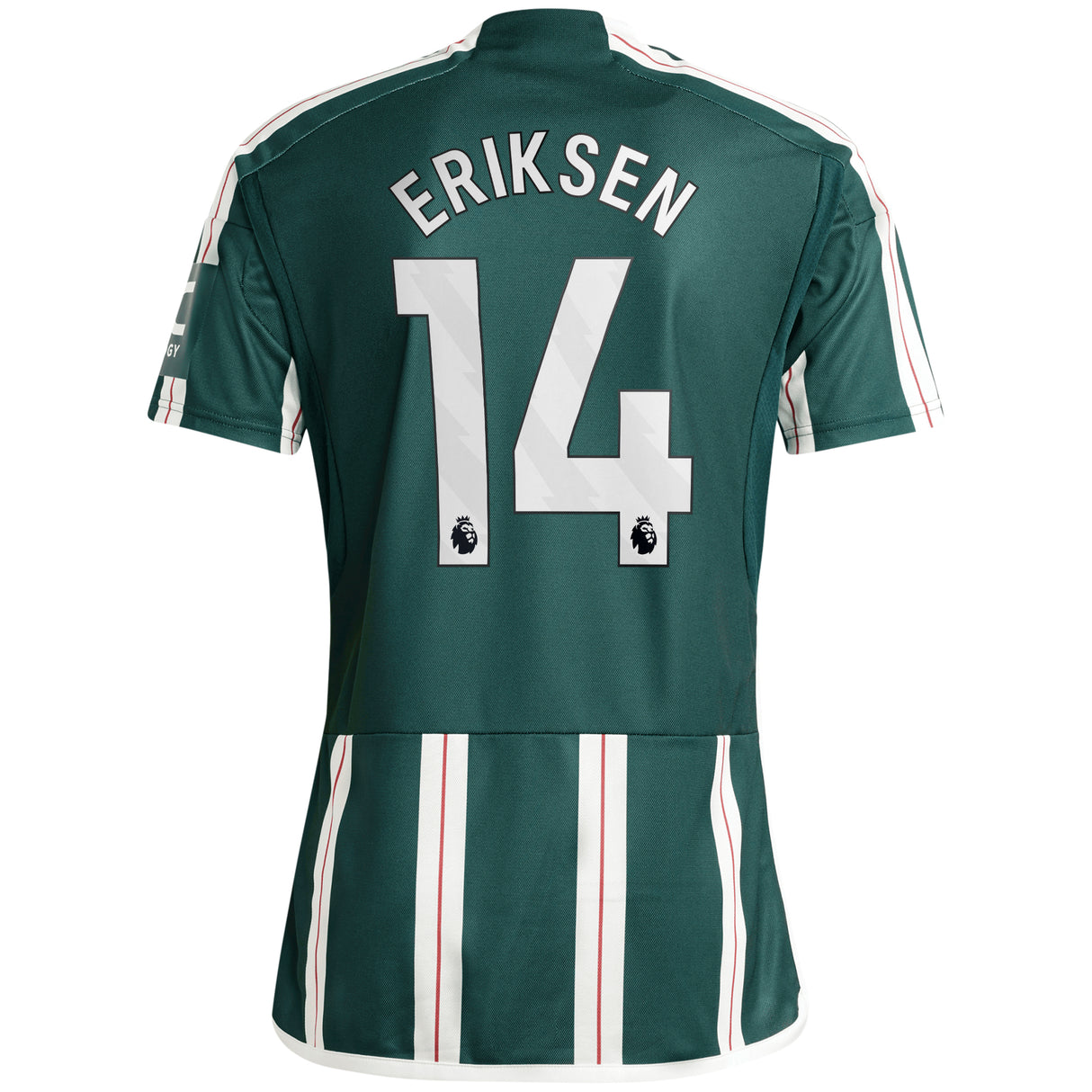 Manchester United EPL adidas Away Shirt 2023-24 with Eriksen 14 printing - Kit Captain