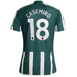 Camiseta adidas Manchester United EPL Segunda equipación 2023-24 dorsal Casemiro 18