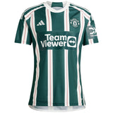 Camiseta Manchester United EPL Segunda equipación 2023-24 dorsal Garnacho 17