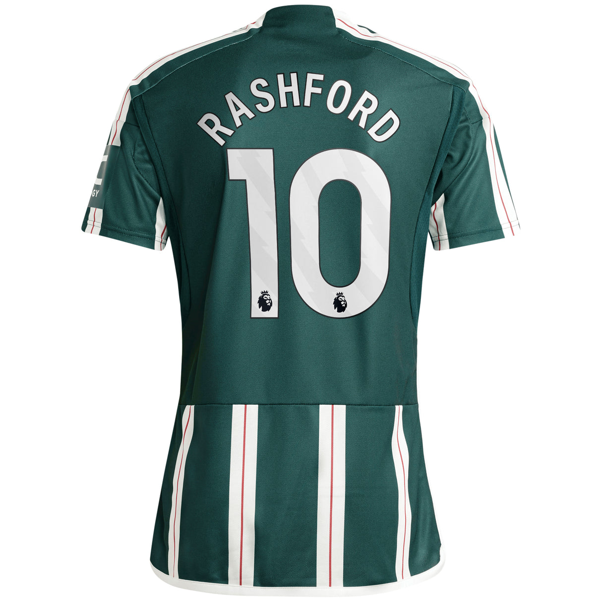 Camiseta adidas Manchester United EPL Segunda equipación 2023-24 con dorsal Rashford 10