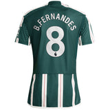 Camiseta adidas Manchester United EPL Segunda equipación 2023-24 dorsal B.Fernandes 8