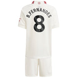 Manchester United EPL adidas Third Minikit 2023-24 with B.Fernandes 8 printing - Kit Captain