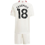 Manchester United EPL adidas Third Minikit 2023-24 with Casemiro 18 printing - Kit Captain