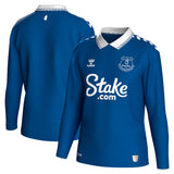 Everton Hummel Home Shirt 2023-24 - Long Sleeve - Kit Captain