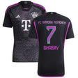 FC Bayern adidas Away Shirt 2023-24 with Gnabry 7 printing - Kit Captain