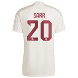 FC Bayern adidas Third Authentic Shirt 2023-24 with Sarr 20 printing - Kit Captain