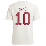 FC Bayern adidas Third Shirt 2023-24 - Kids with Sané 10 printing - Kit Captain