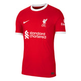 Liverpool Nike Home Dri Fit Adv Match Shirt - 2023-24 with Luis Dí­az 23 printing - Kit Captain