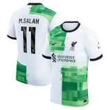 Liverpool Nike Away Stadium Shirt - 2023-24 with M.Salah 11 printing - Kit Captain