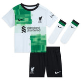 Liverpool Nike Away Stadium Kit - 2023-24 - Infant with Virgil 4 printing - Kit Captain