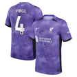 Liverpool Nike Third Stadium Shirt 2023-24 - Kids with Virgil 4 printing - Kit Captain