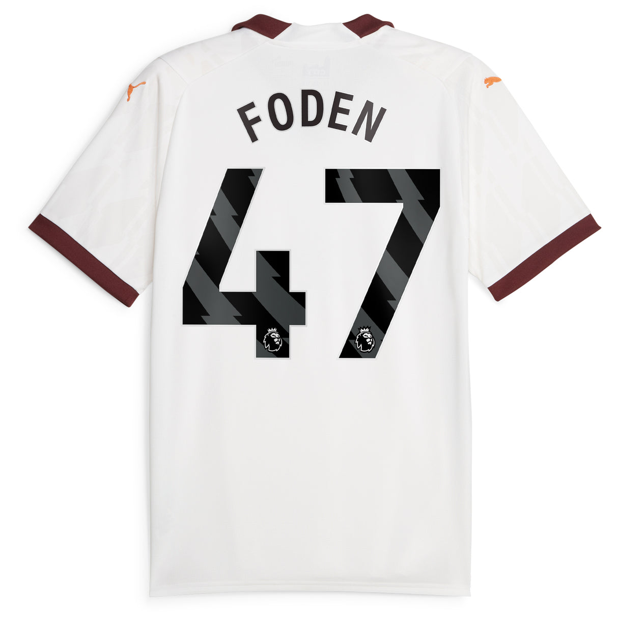 Manchester City Puma Away Shirt 2023-24 with Foden 47 printing - Kit Captain