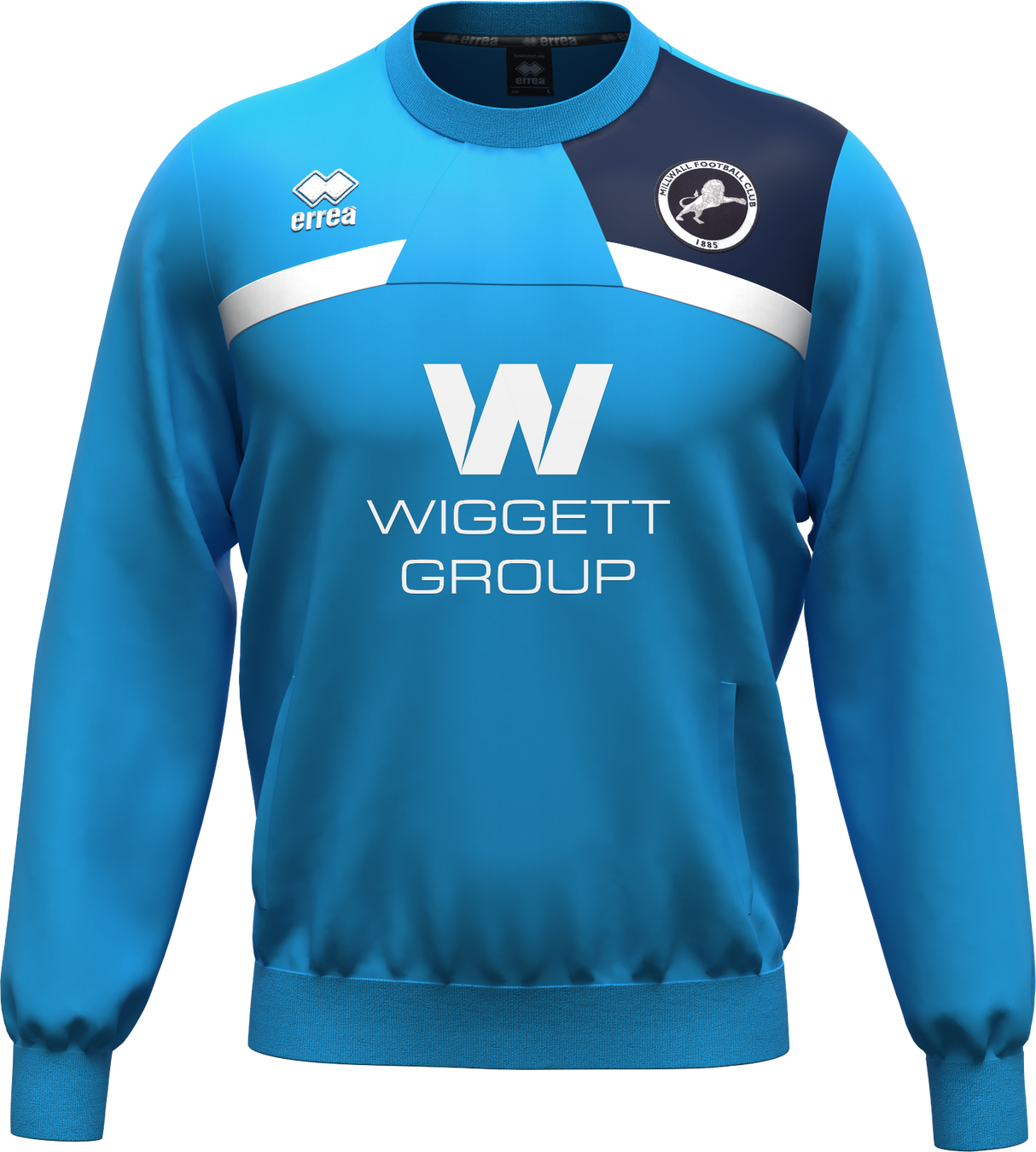 Millwall Errea Players Training Top - Blue - Kit Captain