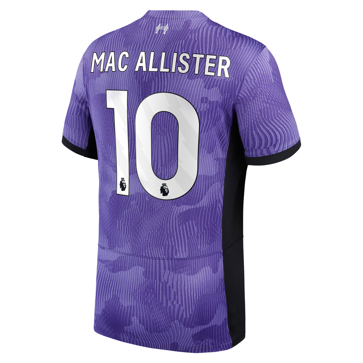 Liverpool Nike Third Stadium Shirt 2023-24 with Mac Allister 10 printing - Kit Captain