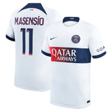 Paris Saint-Germain Nike Away Stadium Shirt 2023-24 with M.Asensio 11 printing - Kit Captain