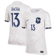 France Women Nike Away Stadium Shirt 2023-24 - Kids with Bacha 13 printing - Kit Captain