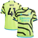 Arsenal adidas Away Shirt 2023-24 - Kids with Rice 41 printing - Kit Captain