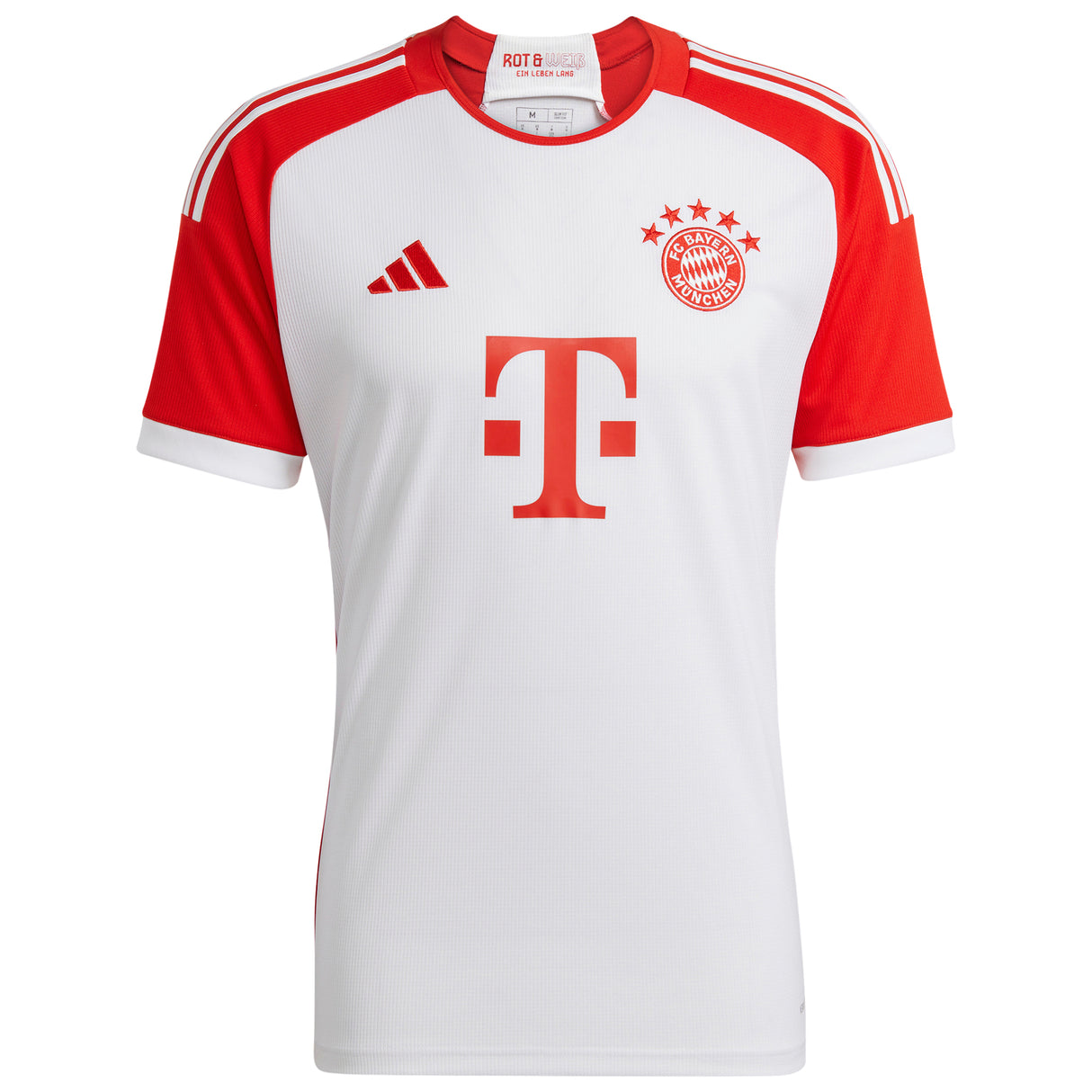 FC Bayern adidas Home Shirt 2023-24 - With Minjae 3 Printing - Kit Captain