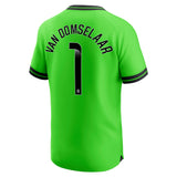 Aston Villa Castore WSL Away Goalkeeper Shirt 2023-24 - Kids with van Domselaar 1 printing - Kit Captain