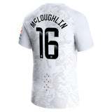 Aston Villa Castore WSL Away Pro Shirt 2023-24 with McLoughlin 16 printing - Kit Captain