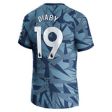 Aston Villa Third Pro Shirt 2023-24 with Diaby 19 printing - Kit Captain