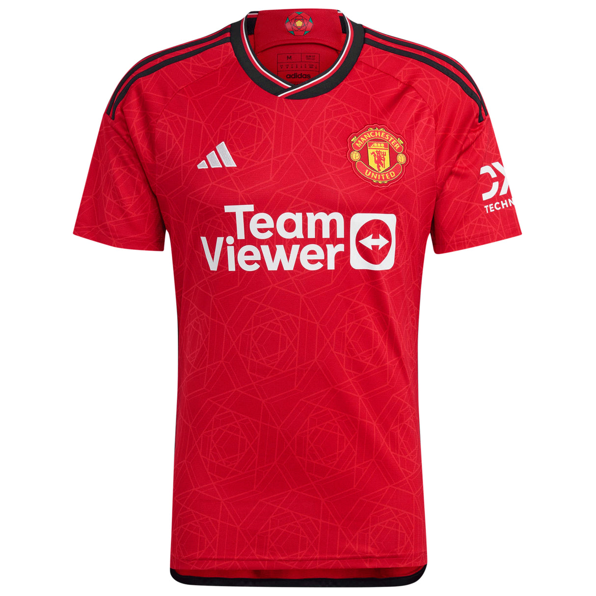 Manchester United EPL Home Shirt 2023-24 with Højlund 11 printing - Kit Captain