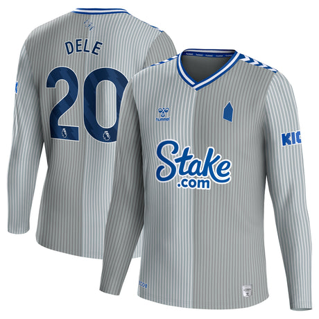 Everton Hummel Third Shirt 2023-24 - Long Sleeve with Dele 20 printing - Kit Captain