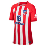 Camiseta Nike Primera Equipación Stadium del Atlético de Madrid 2023-24 - Niño con dorsal S.Lino 12