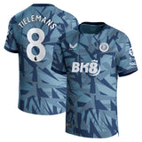 Aston Villa Third Shirt 2023-24 with Tielemans 8 printing - Kit Captain