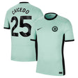 Chelsea Third Stadium Shirt 2023-24 with Caicedo 25 printing - Kit Captain