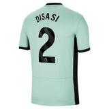 Chelsea Third Stadium Shirt 2023-24 with Disasi 2 printing - Kit Captain