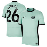 Chelsea Third Stadium Shirt 2023-24 with Colwill 26 printing - Kit Captain