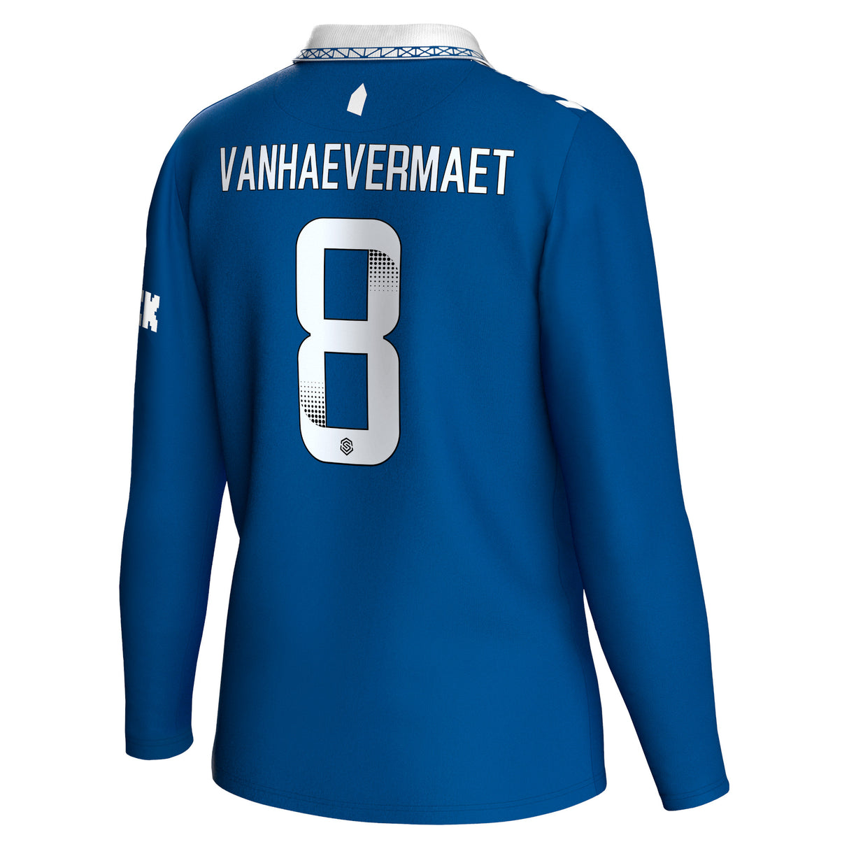 Everton WSL Hummel Home Shirt 2023-24 - Long Sleeve -  Vanhaevermaet 8 printing - Kit Captain