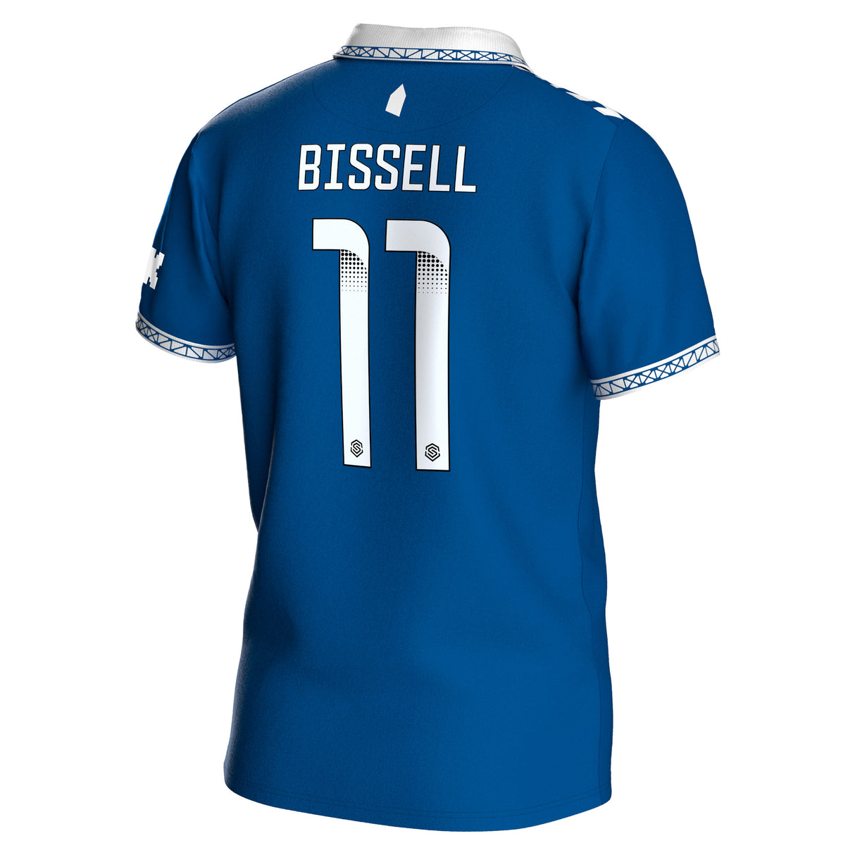 Everton WSL Hummel Home Shirt 2023-24 - With Bissell 11 Printing - Kit Captain