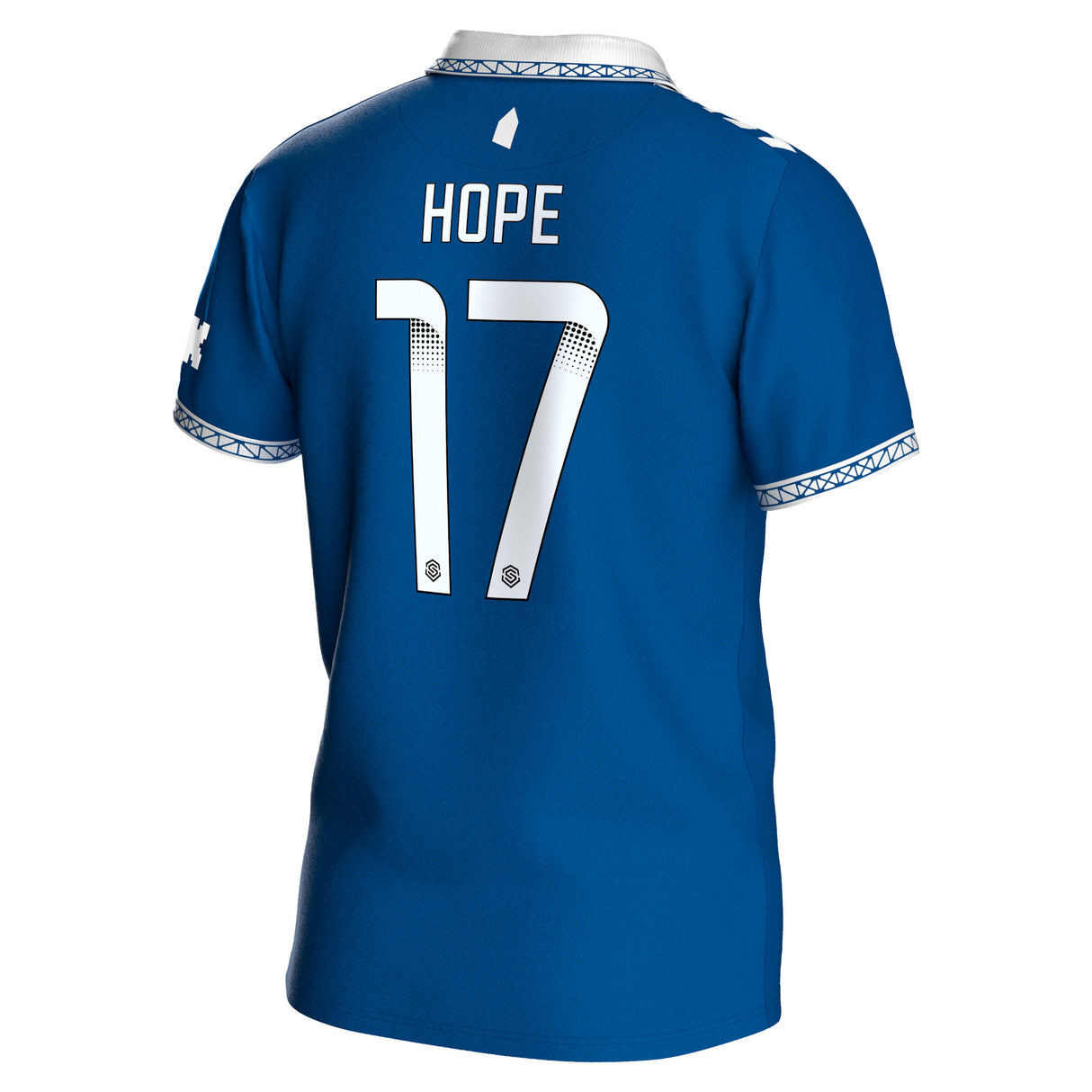 Everton WSL Hummel Home Shirt 2023-24 - With Hope 17 Printing - Kit Captain