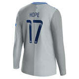 Everton WSL Hummel Third Shirt 2023-24 - Long Sleeve - Kids with Hope 17 printing - Kit Captain