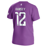 Everton WSL Hummel Third Goalkeeper Shirt 2023-24 with Ramsey 12 printing - Kit Captain