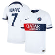 PSG Nike Away Dri-FIT ADV Match Shirt 2023-24 with Mbappé  7 and Champions League printing and badges - Kit Captain