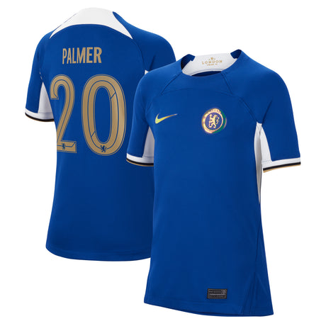 Chelsea Cup Nike Home Stadium Shirt 2023-24 - Kids -With Palmer 20 Printing - Kit Captain