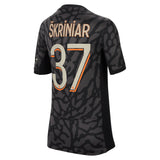 PSG x Jordan Third Stadium Shirt 2023-24 - Kids with Škriniar 37 printing - Kit Captain