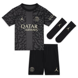 PSG x Jordan Third Stadium Kit 2023-24 - Infant with L.Hernández 21 printing - Kit Captain